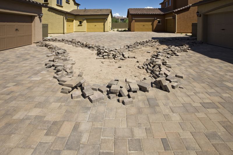 Brick Driveway Installation