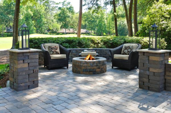 Fire Pit Installation in Haverhill