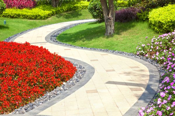 Garden Walkway Installation in Haverhill