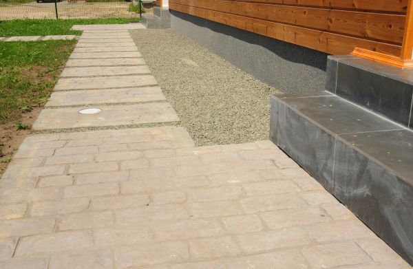 Sandstone Paving Installation